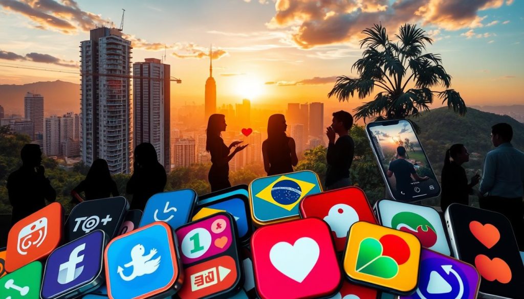 apps com mais usuários no Brasil, apps populares