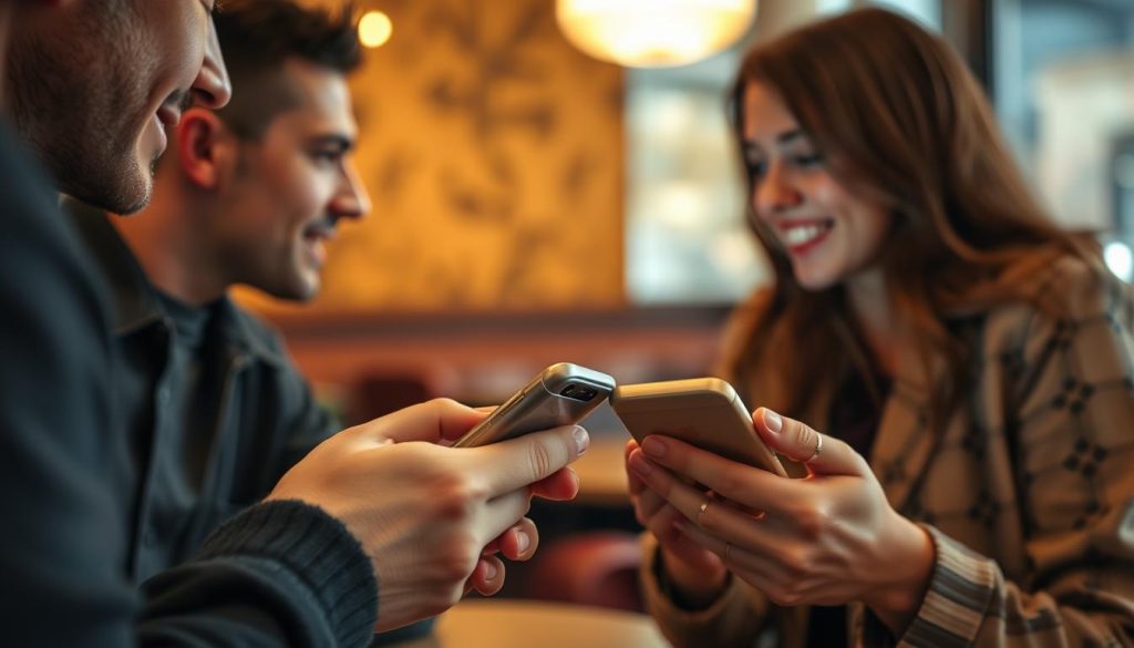 conversar em apps de namoro, iniciar papo, boas abordagens